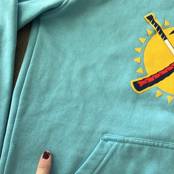 Florida Panthers NHL Retro Logo Youth Hooded Sweatshirt - Picture 5 of 5